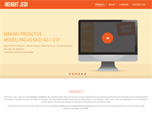 Tablet Screenshot of insightjedi.com